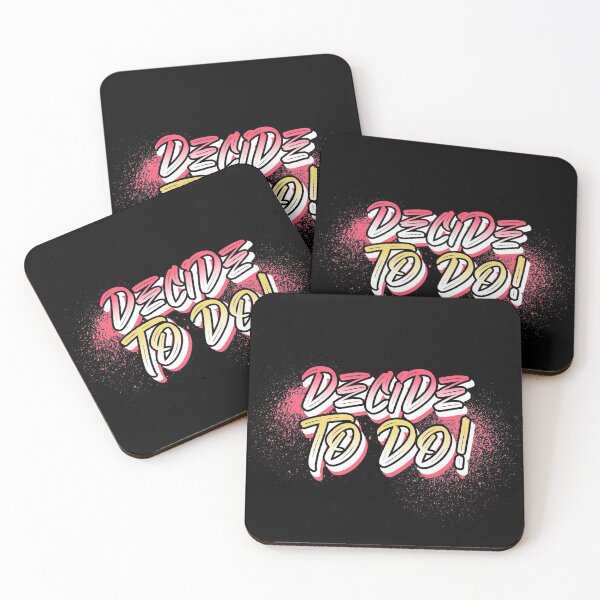Item preview, Decide To Do designed and sold by MoonsmileProd.