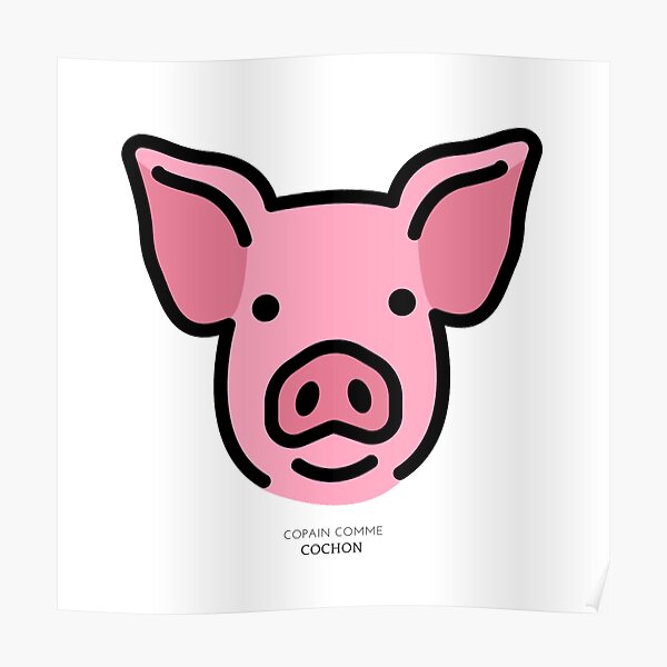 Porc Posters Redbubble