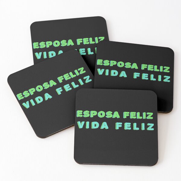 Item preview, Esposa feliz Vida feliz - Negro designed and sold by barotel34.