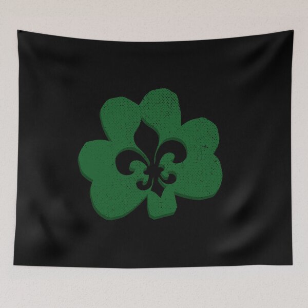 Item preview, Fleur de Lis Shamrock designed and sold by KoolMoDee.