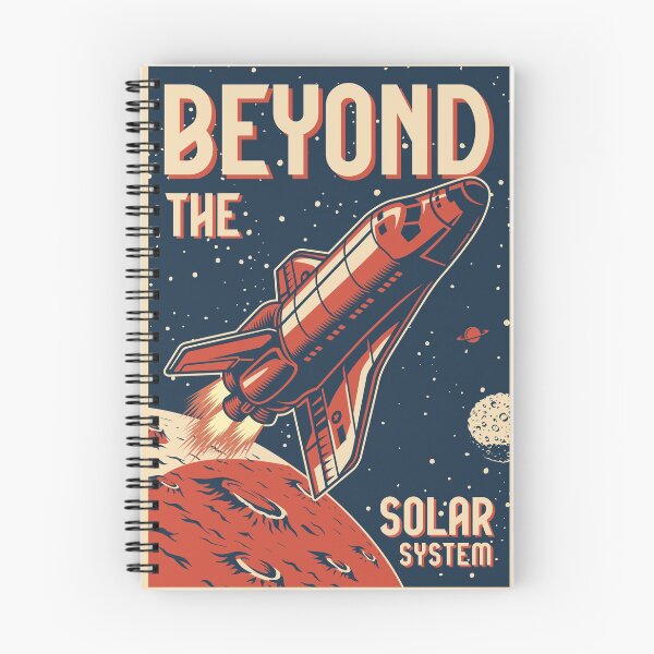 Item preview, Beyond The Solar System Vintage Space Adventure designed and sold by Vector Scout Lab.