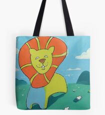 sunshine lion Tote Bag