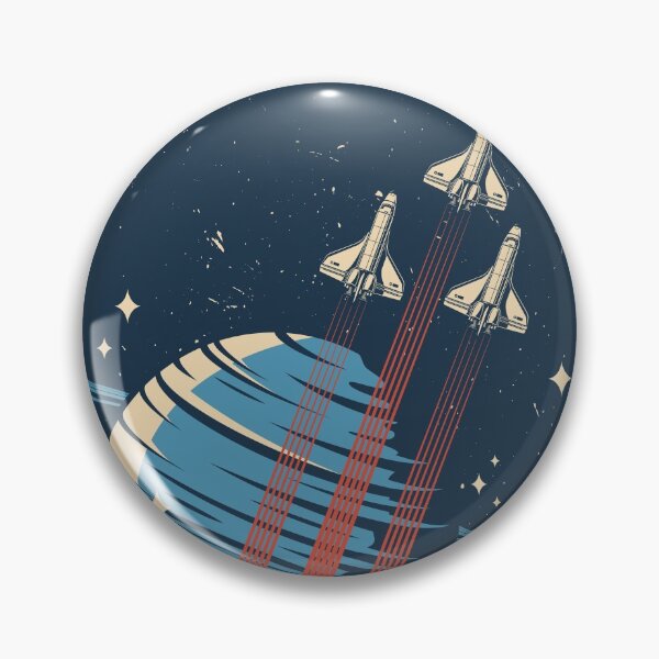 Item preview, Welcome To Space Vintage Space Exploration designed and sold by Vector Scout Lab.