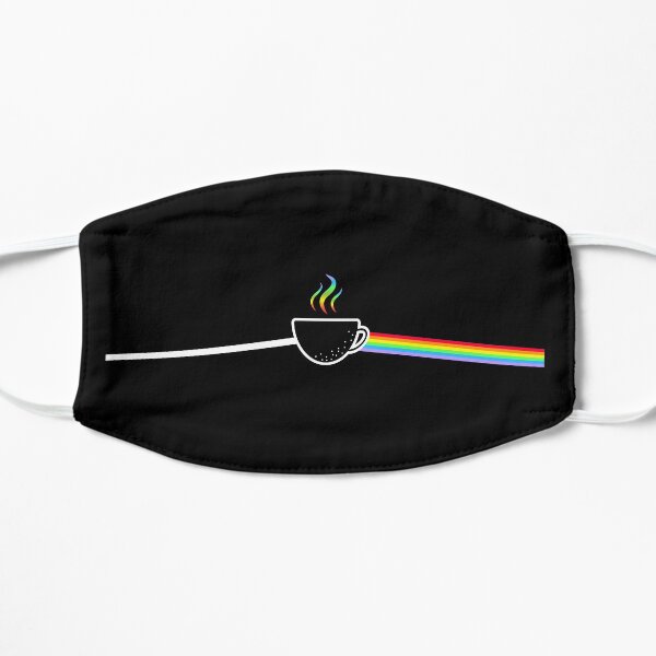 Coffee Pink Floyd Flat Mask