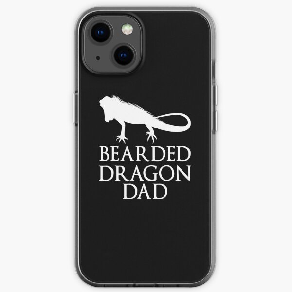 Bearded Dragon Dad iPhone Soft Case