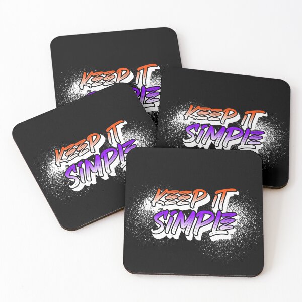 Item preview, Keep It Simple designed and sold by MoonsmileProd.