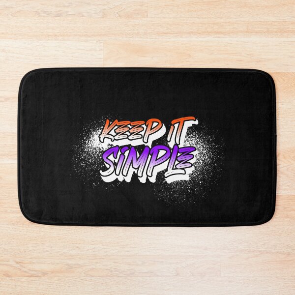 Item preview, Keep It Simple designed and sold by MoonsmileProd.