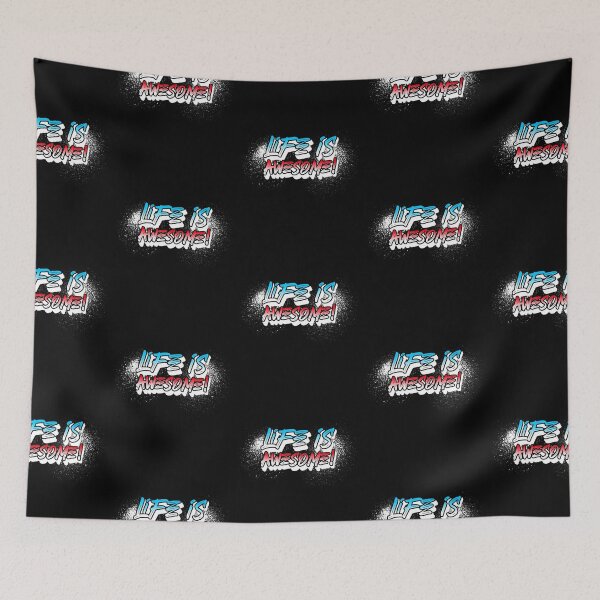 Item preview, Life is Awesome designed and sold by MoonsmileProd.
