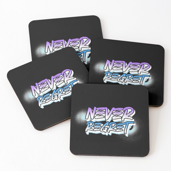 Item preview, Never Regret | Motivation designed and sold by MoonsmileProd.