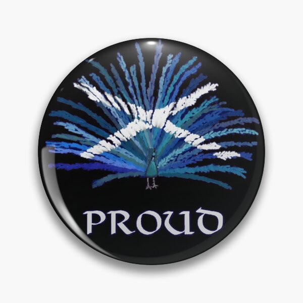 Item preview, Saltire Peacock designed and sold by OmandOriginal.