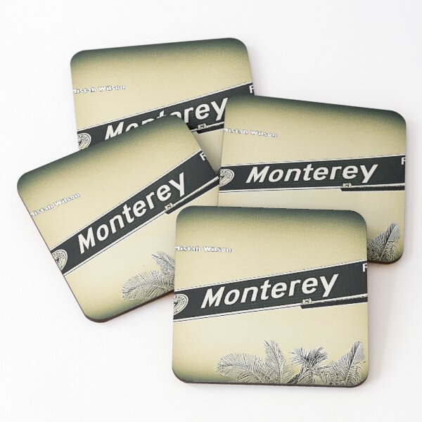 Item preview, Monterey Road, San Marino, CA by Mistah Wilson designed and sold by The Street Sign Store.