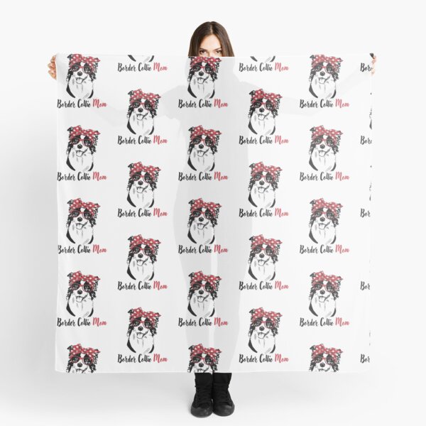 Border collie Foulard