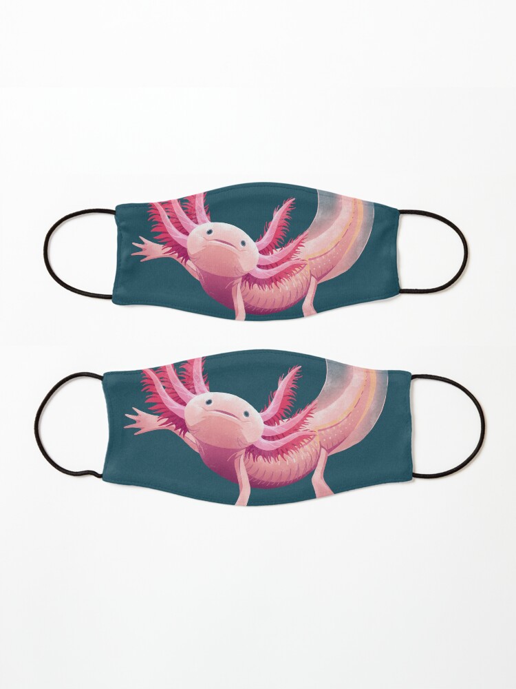 Alternate view of Axolotl Mask