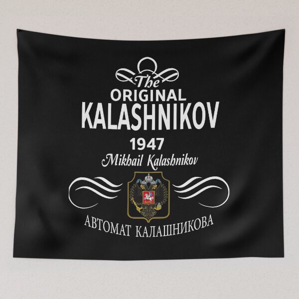 Item preview,  The Original Kalashnikov AK-47 soviet Vintage USSR Weapon Retro CCCP  designed and sold by TopTeeShop.