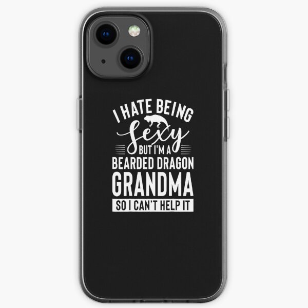 Bearded Dragon Grandma iPhone Soft Case