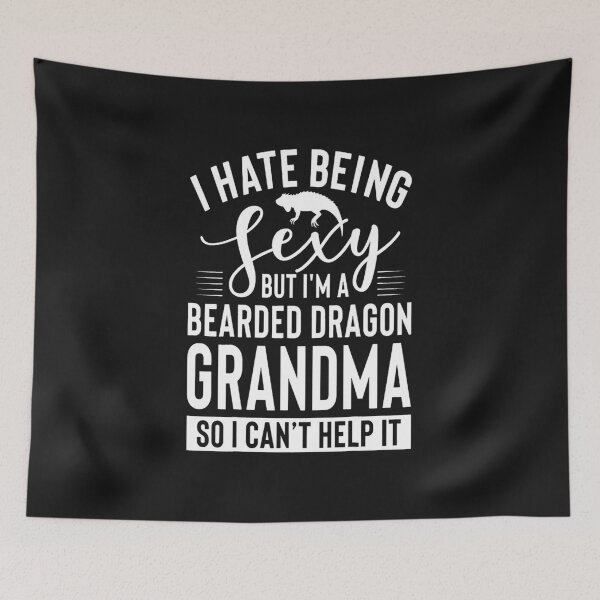 Item preview, Bearded Dragon Grandma designed and sold by ZEDSOU ⭐⭐⭐⭐⭐.