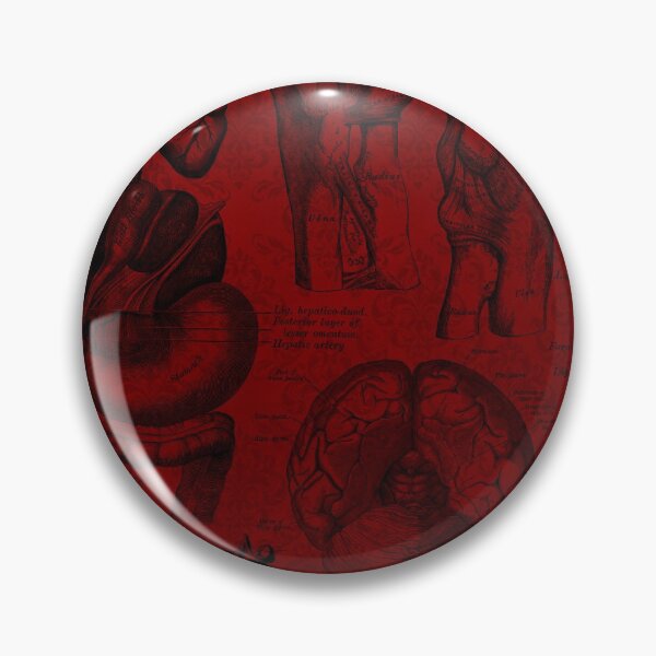 Item preview, Distressed Vintage Vampire Anatomy Anatomical Illustrations designed and sold by digitalvintage.