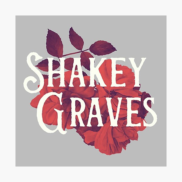 Shakey Graves // Flower Photographic Print