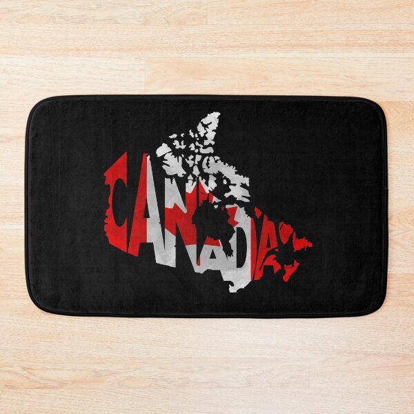 Item preview, Canada Typographic Map Flag designed and sold by A Deniz Akerman.