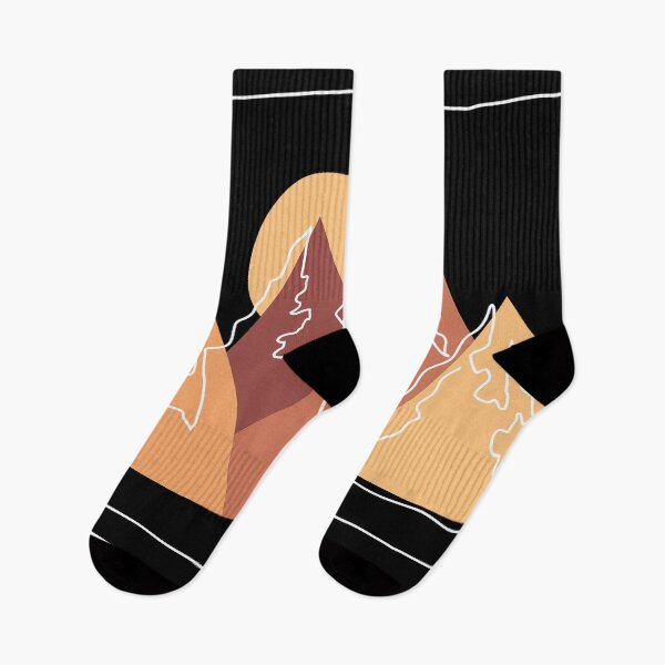 Item preview, Mountains Minimal- Black designed and sold by melinarae.