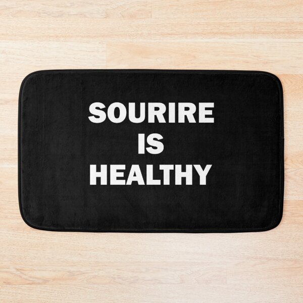 Item preview, Laughing is healthy in french  designed and sold by TheMattDesigns.