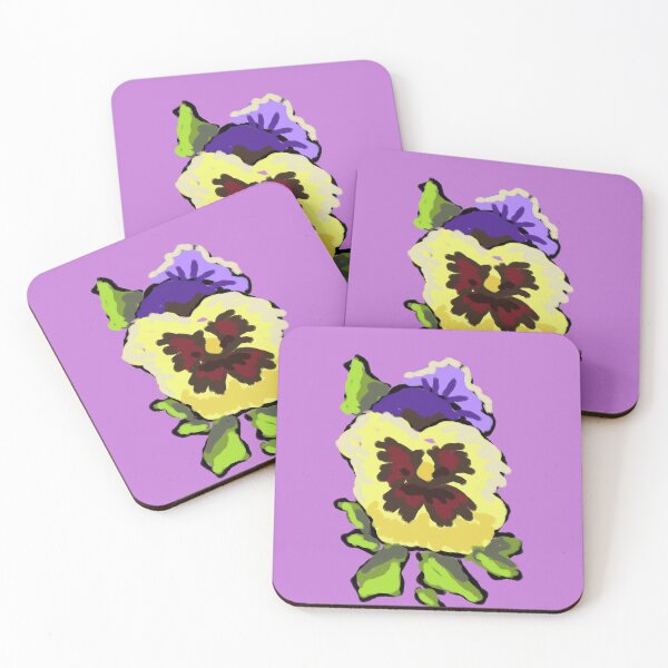 Item preview, Abstract pansy  designed and sold by bellabasilicata.