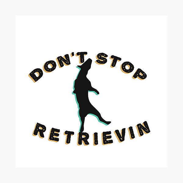 Item preview,  Don't Stop Retrievin  designed and sold by barotel34.