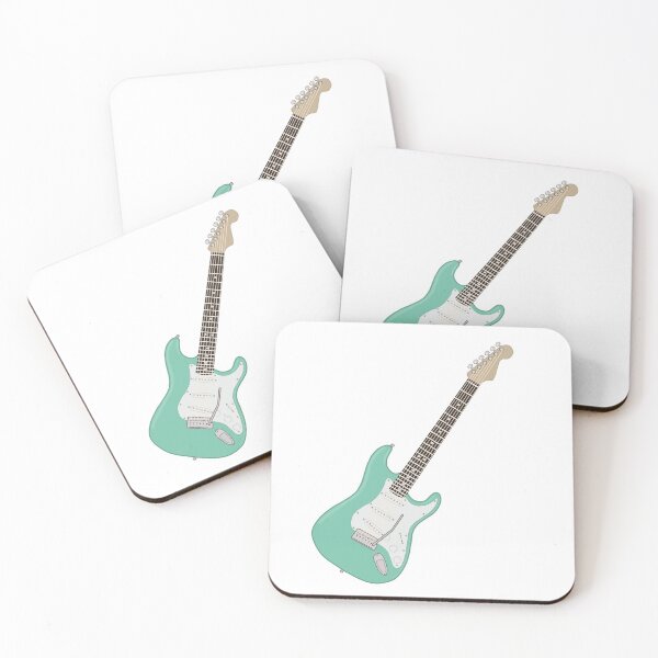 Item preview, Mint Green Electric Guitar designed and sold by CassieG00.