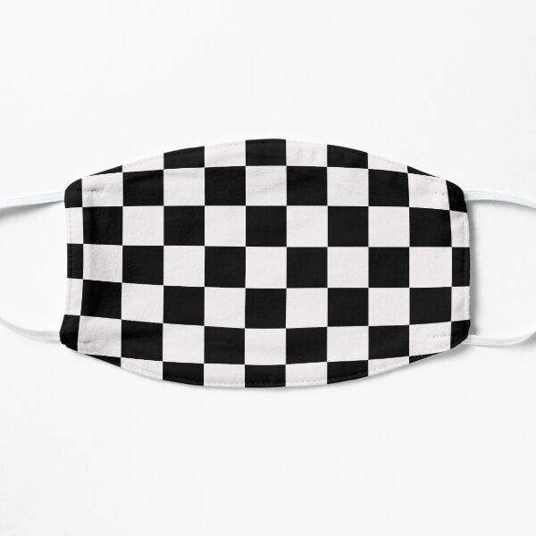 Chess Board Mask Flat Mask
