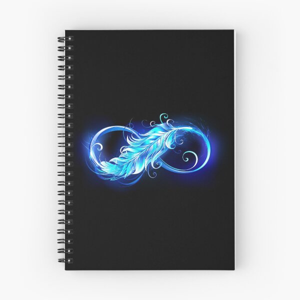 Item preview, Fiery Symbol of Infinity with Feather designed and sold by Blackmoon9.