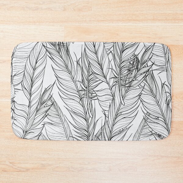 Item preview, Feather b&w designed and sold by Pacesyte.