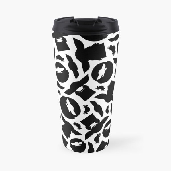 Silhouettes monochromes Mug isotherme