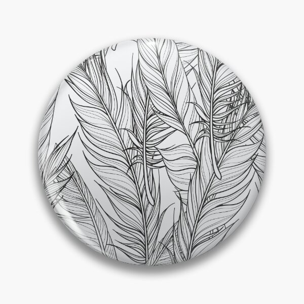 Item preview, Feather b&w designed and sold by Pacesyte.