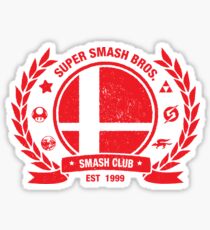 Smash Club (Red) Sticker