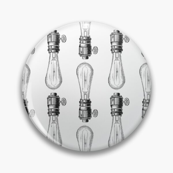Item preview, Vintage Light Bulbs Antique Illustration designed and sold by digitalvintage.