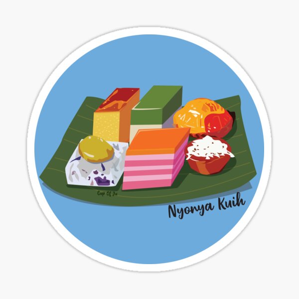 Nyonya Kuih Stickers  Redbubble