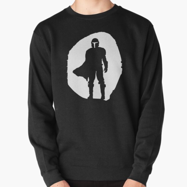 mando white Pullover Sweatshirt