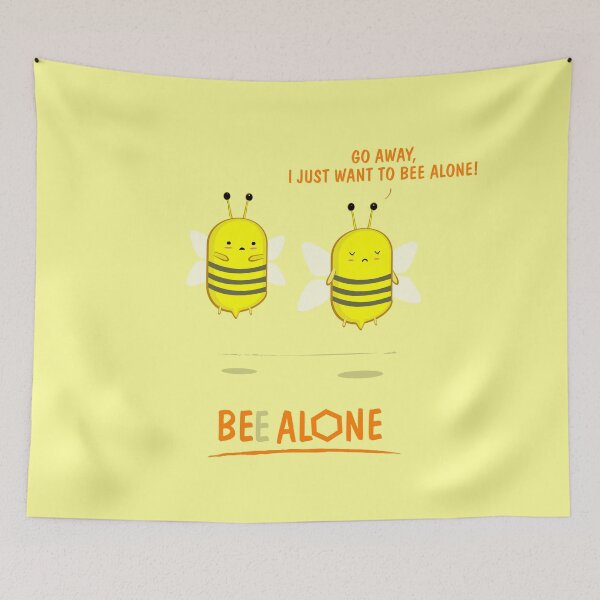 Item preview, Bee Alone designed and sold by downsign.