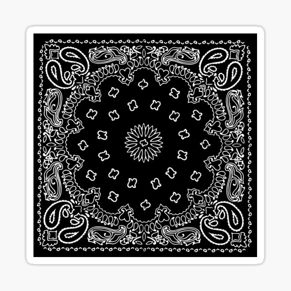 Item preview, Black Bandana designed and sold by maniacfitness.