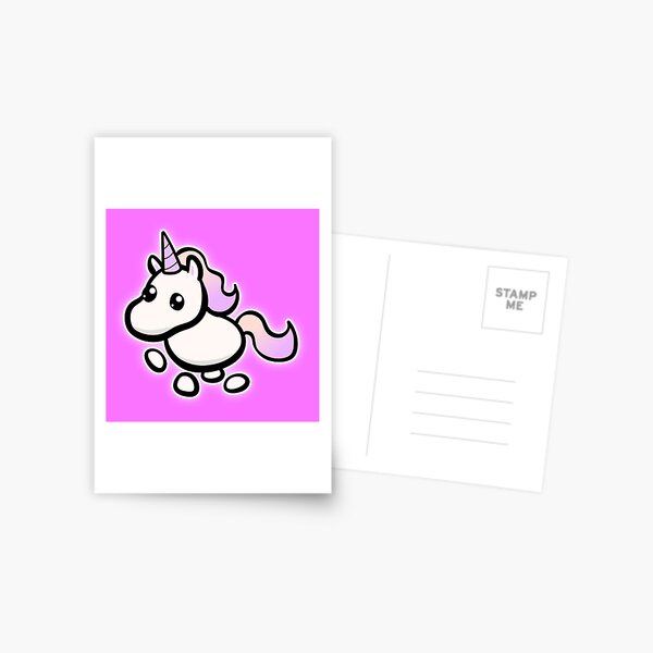 Roblox Unicorn Postcards Redbubble - ashley unicorn roblox