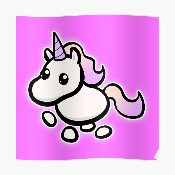 Roblox Neon Unicorn Gifts Merchandise Redbubble - details about roblox adopt me legendary ride fly neon evil unicorn
