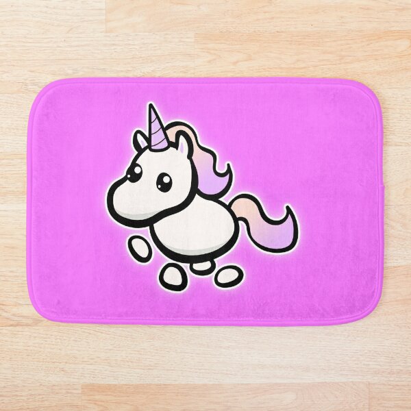 Adopt Me Bath Mats Redbubble - my legendary neon unicorn got stolen roblox adopt me roleplay