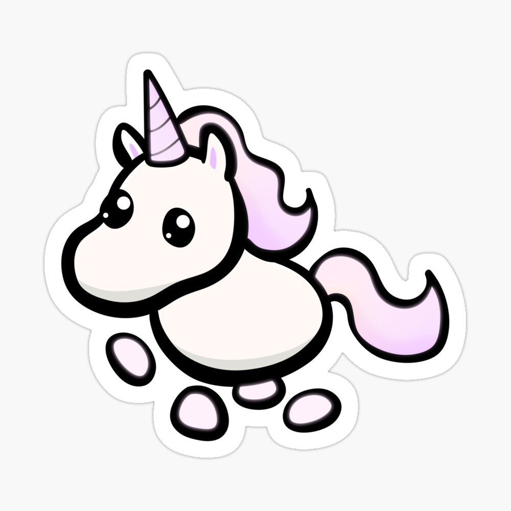 Neon Unicorn Pin By Theresthisthing Redbubble - roblox game adopt me unicorn