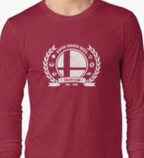 Smash Club (White) Long Sleeve T-Shirt