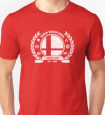 Smash Club (White) Unisex T-Shirt