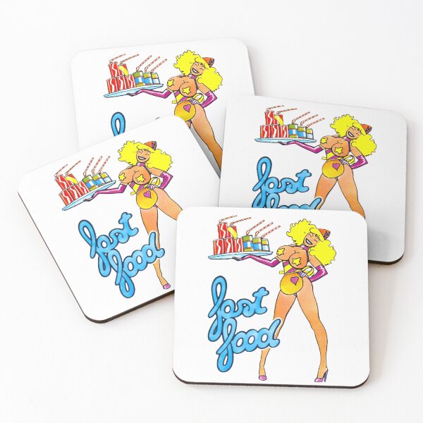 Item preview, Vintage Pin up Fast Food  designed and sold by mr-jerichotv.
