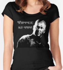 Yippee-ki-yay Women's Fitted Scoop T-Shirt
