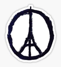 Peace, Pray For Paris Sticker