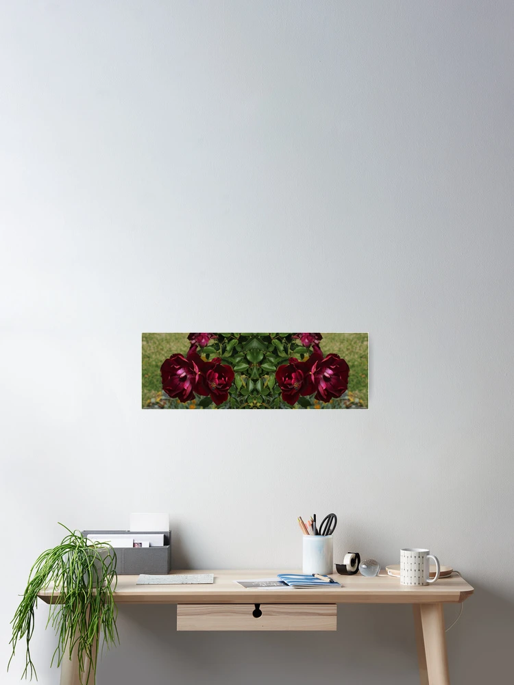 Thumbnail 2 of 3, Poster, Red Red Roses designed and sold by KazM.