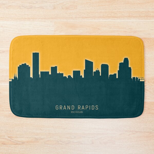 Item preview, Grand Rapids Michigan Skyline designed and sold by ArtPrints.